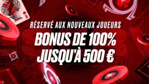 code bonus pokerstars pour 10 euro
